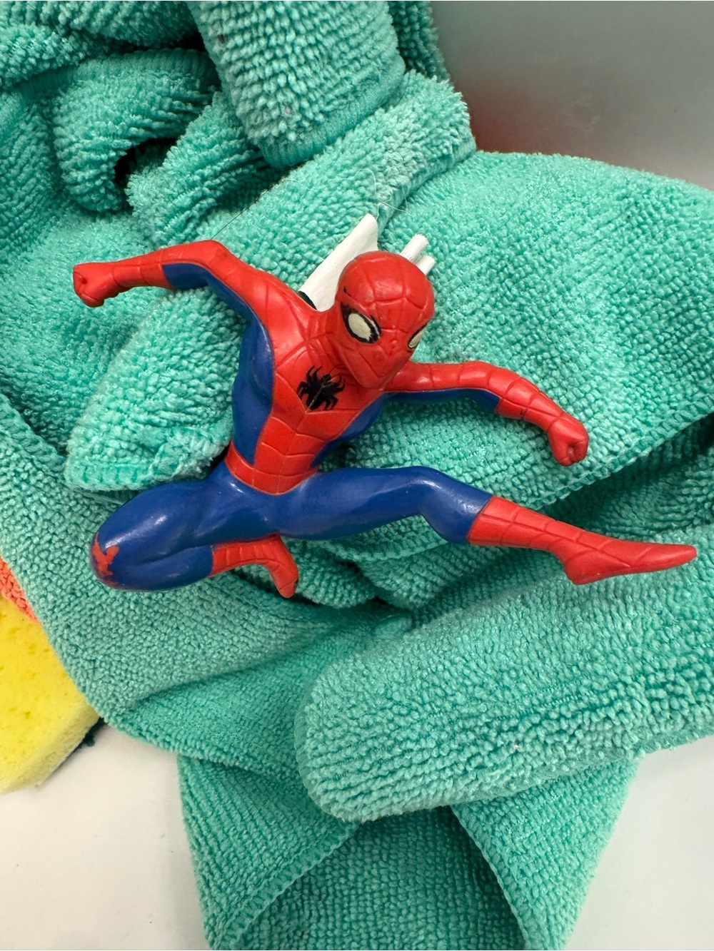 Marvel Red and Blue Spider-Man Poseable Figure